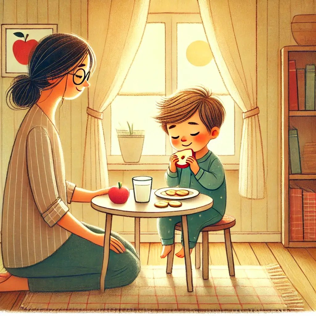 Ensuring basic needs like food and rest are met before starting preschool learning activities