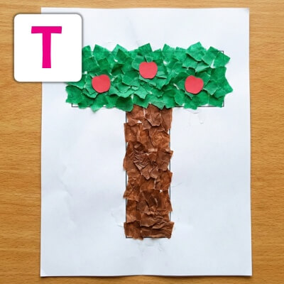 Letter T activities and printables