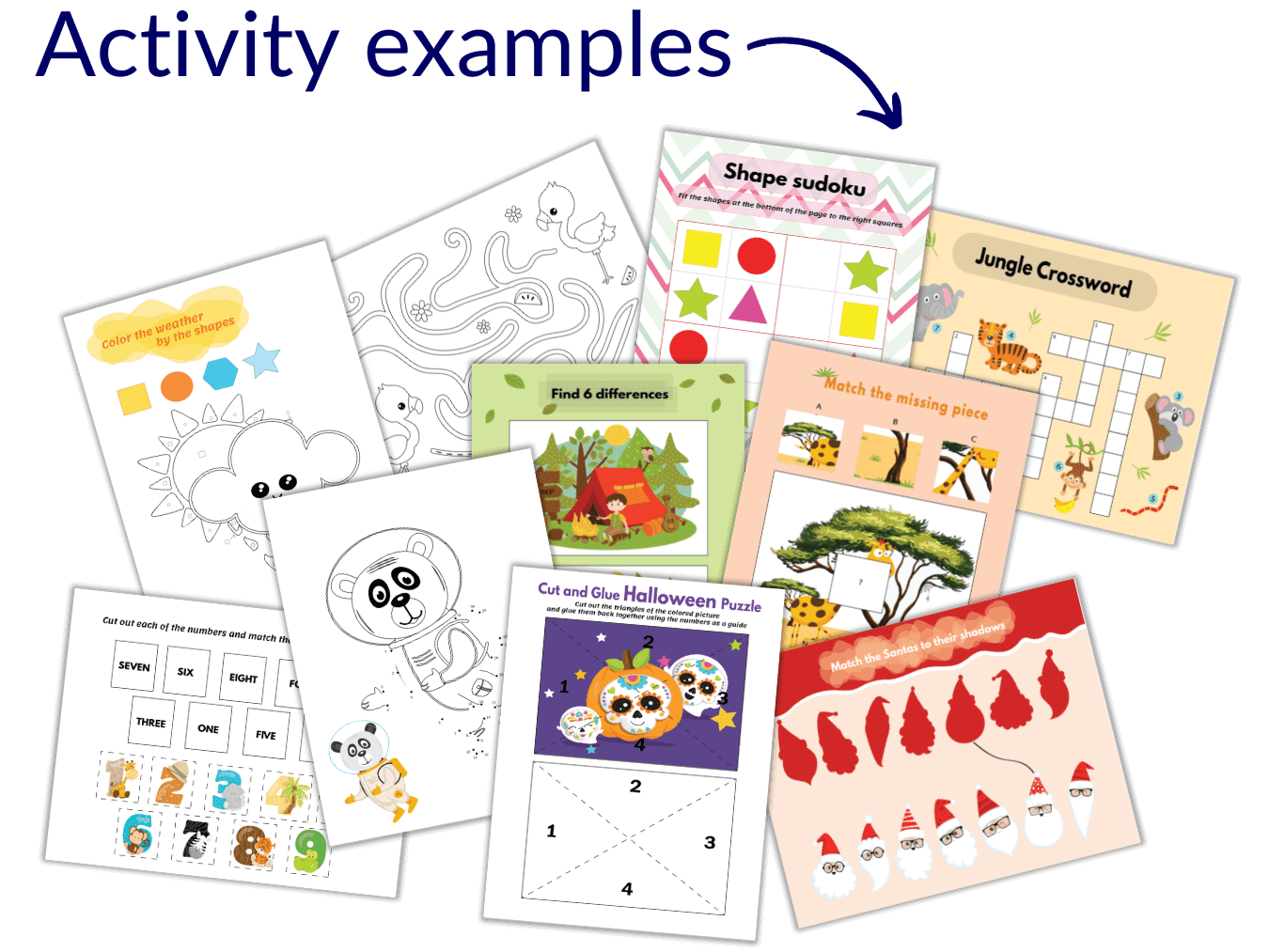 Brain booster activity examples